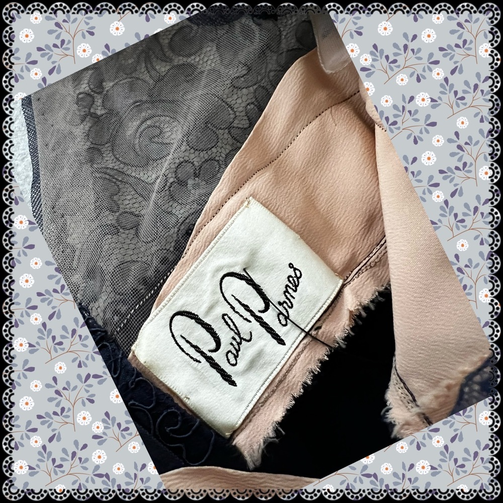 Vintage Paul Parnes party dress, size S/M - Picture 4 of 5